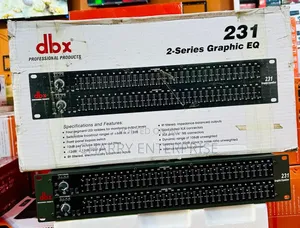 *DBX 234Xl CrossOver and Equalizer Single and Double