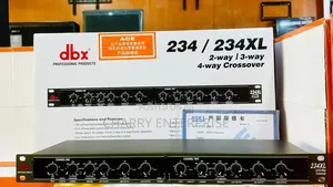 *DBX 234Xl CrossOver and Equalizer Single and Double