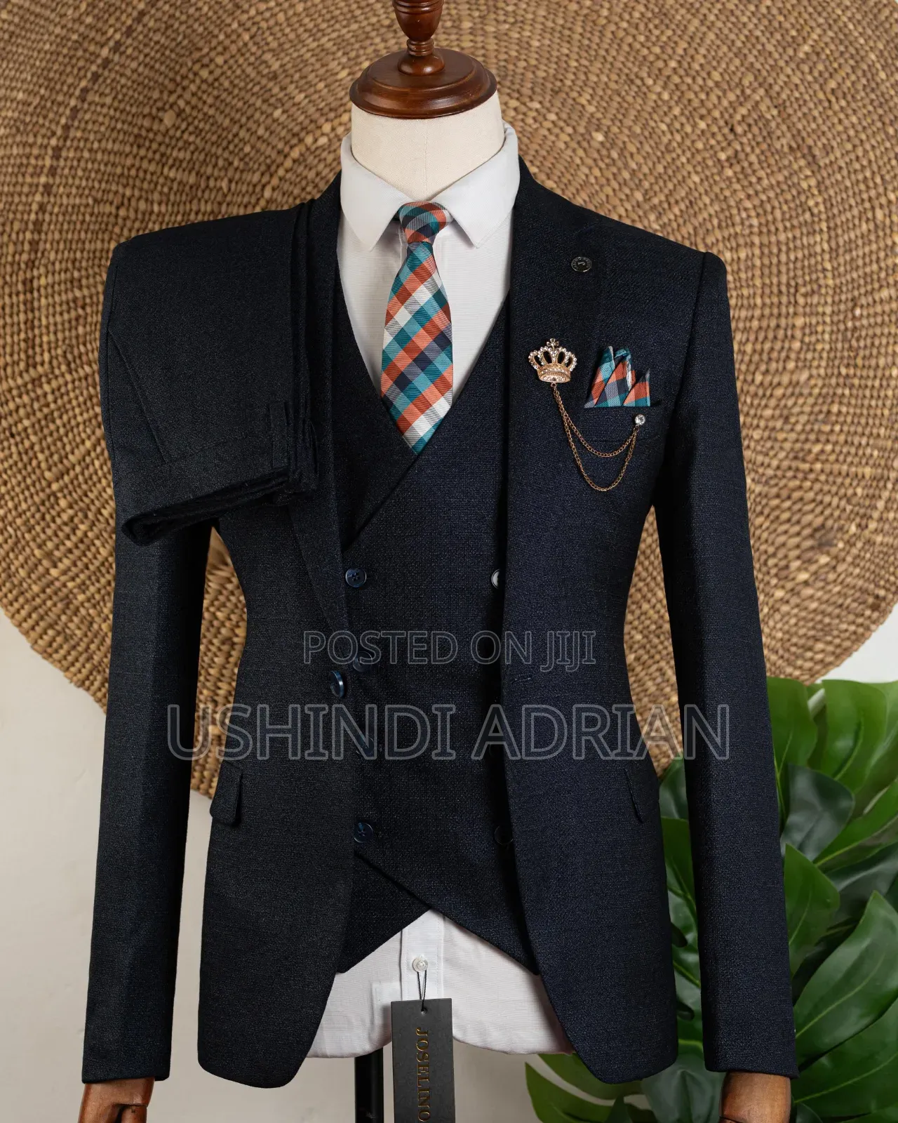 royal Cotton Three-Piece Suitspremium Heavy Cotton