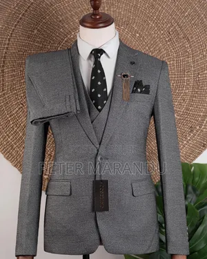Charcoal Grey Suit) Mens Suits
