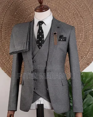 Charcoal Grey Suit) Mens Suits