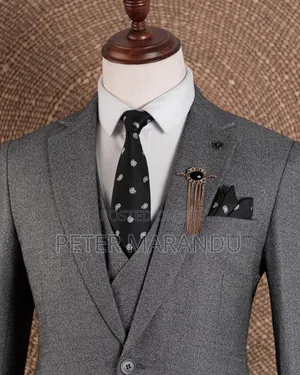 Charcoal Grey Suit) Mens Suits
