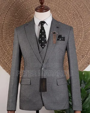 Charcoal Grey Suit) Mens Suits