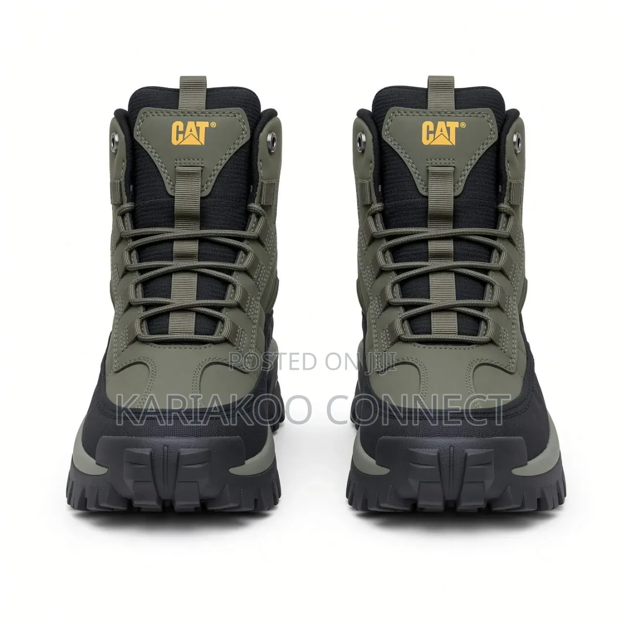 Green Caterpillar Boot Collection