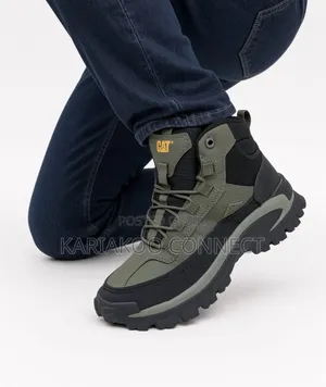Green Caterpillar Boot Collection