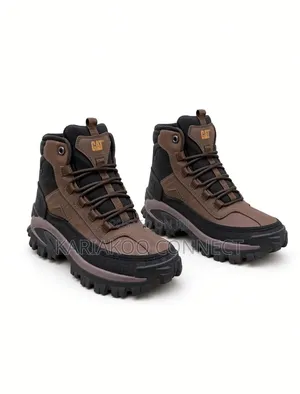 Brown Caterpillar Boot Collection