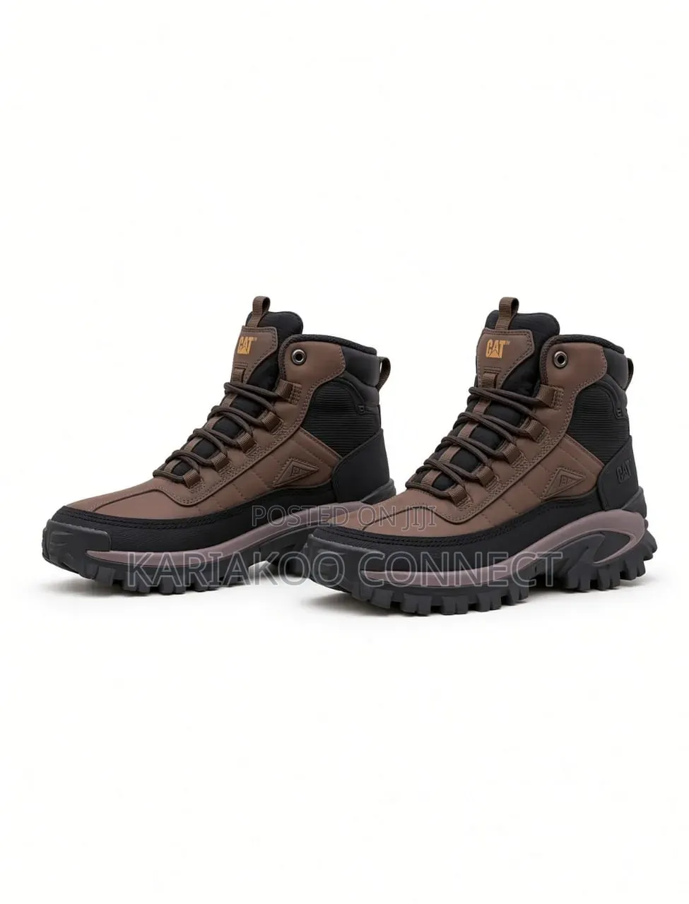 Brown Caterpillar Boot Collection