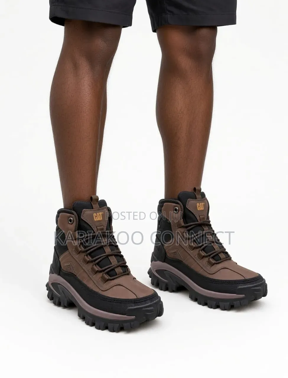 Brown Caterpillar Boot Collection