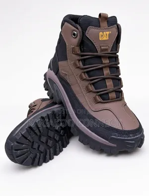 Brown Caterpillar Boot Collection