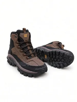 Brown Caterpillar Boot Collection