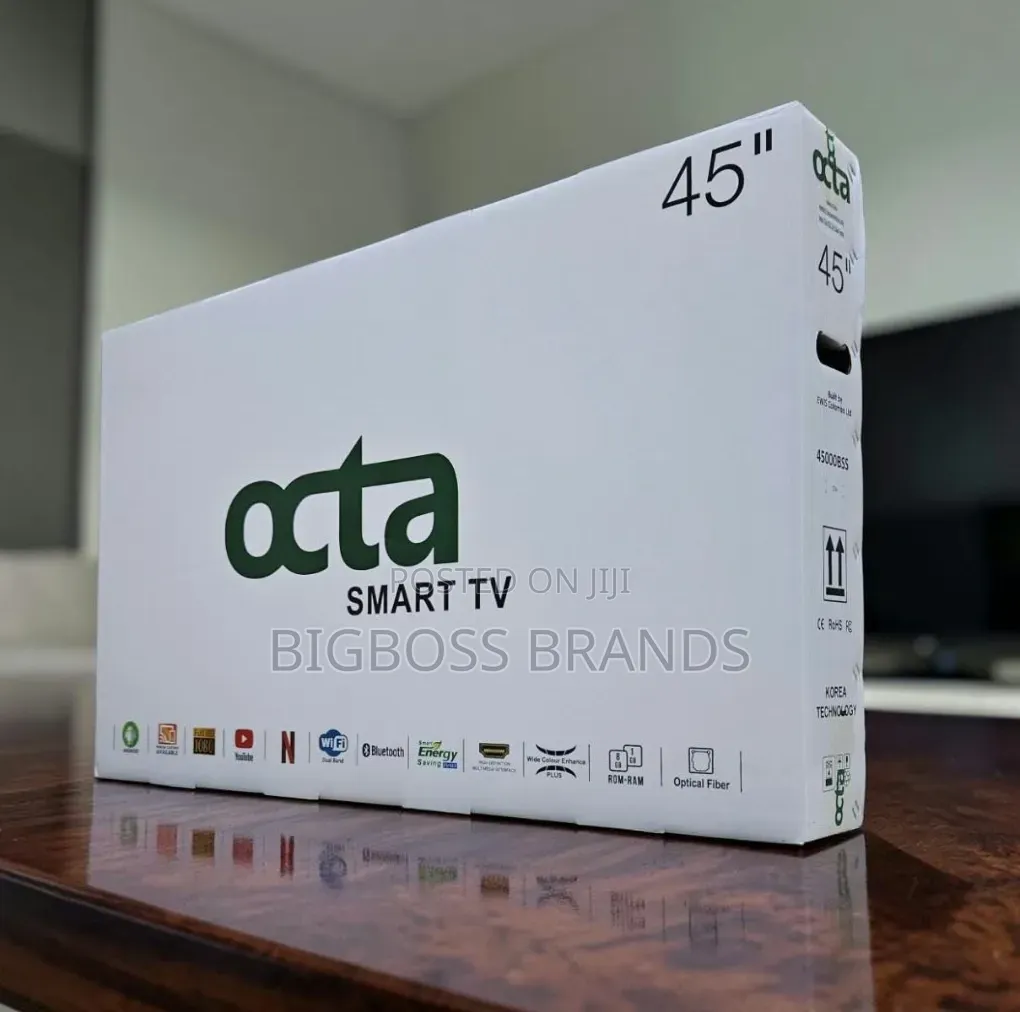 OCTA 45 Inches Smart Frameless