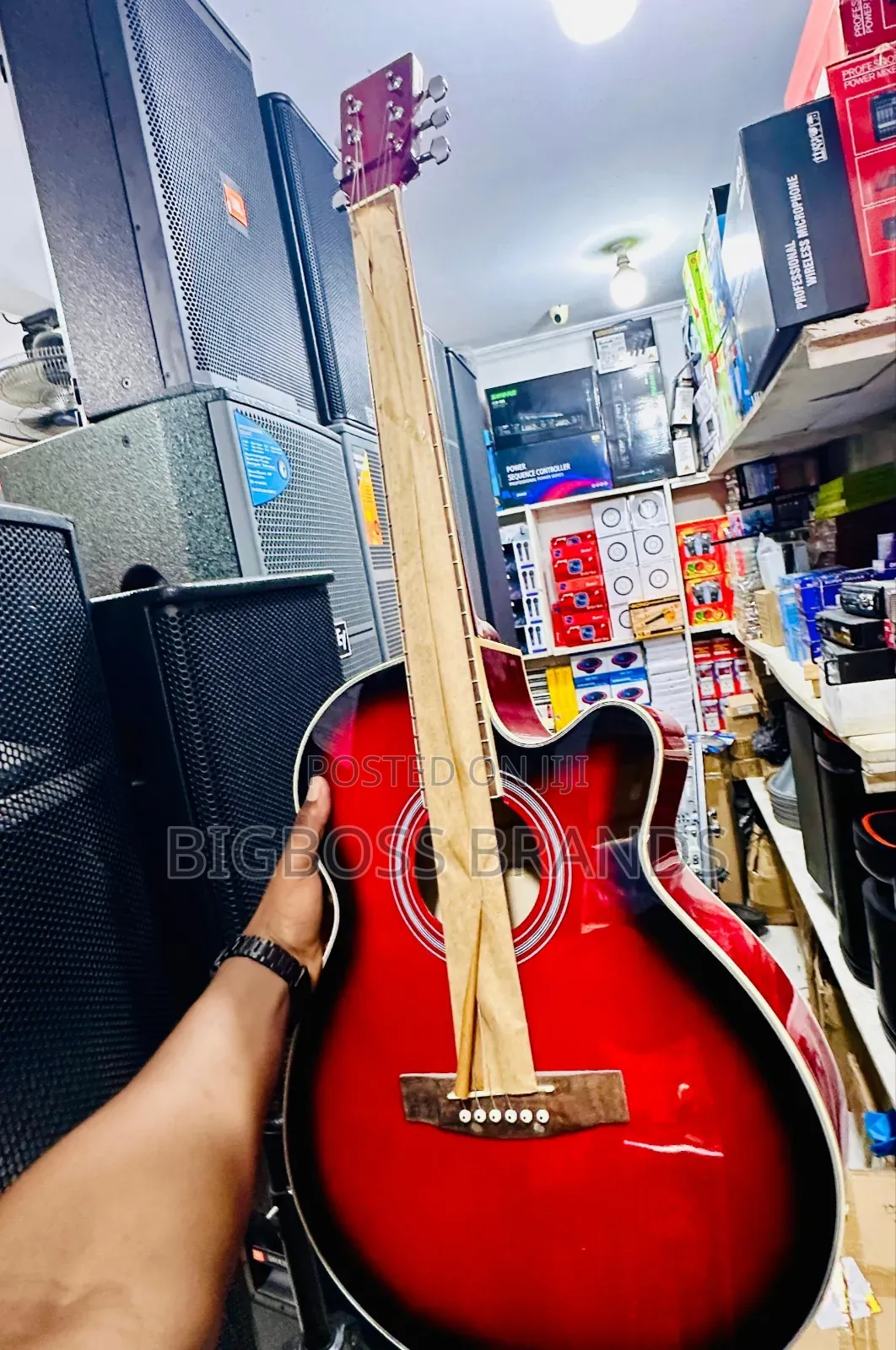 Galaton Guitar  [Red Color ]