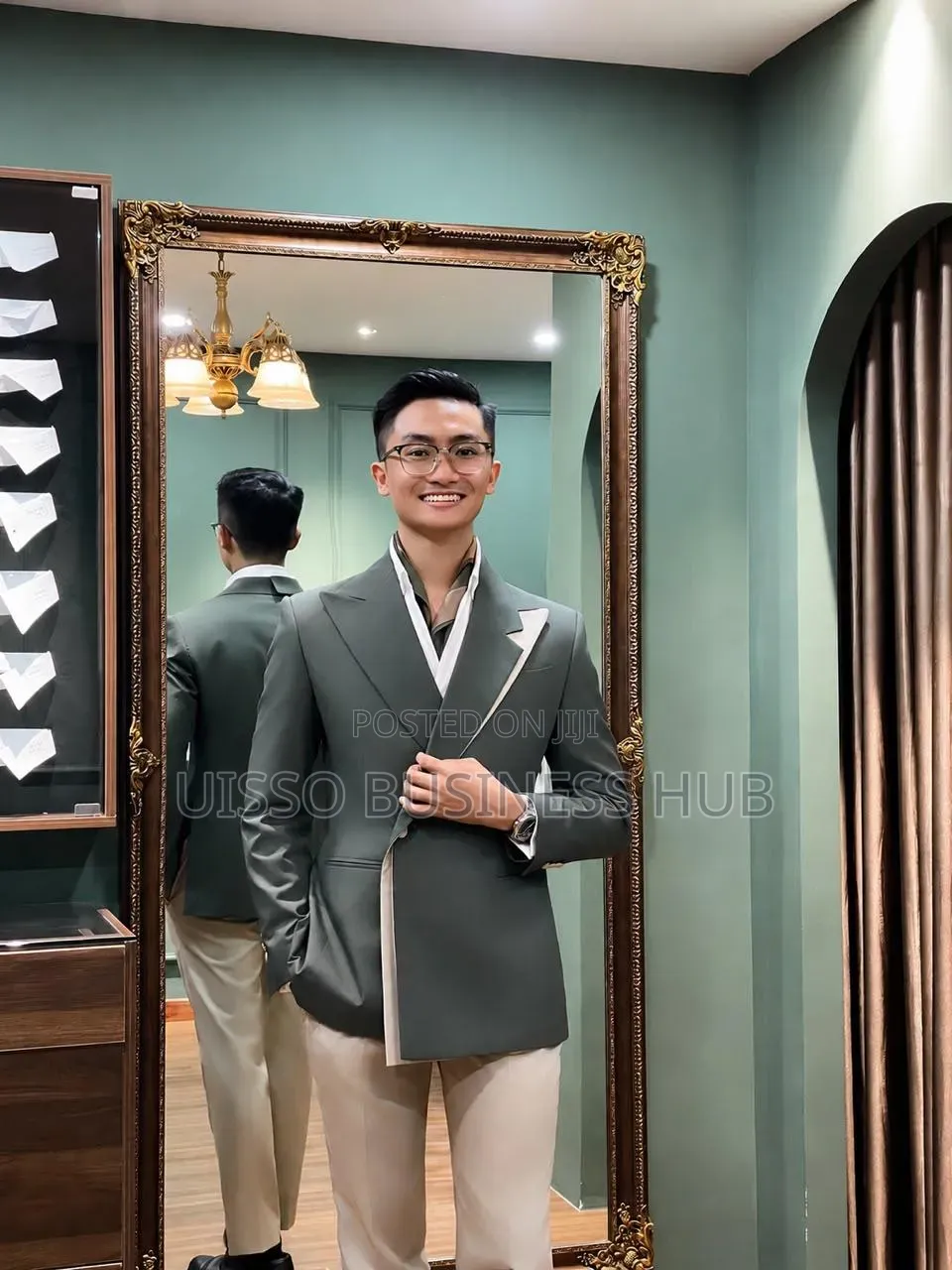 Marcelino Fashion Wearing Suit