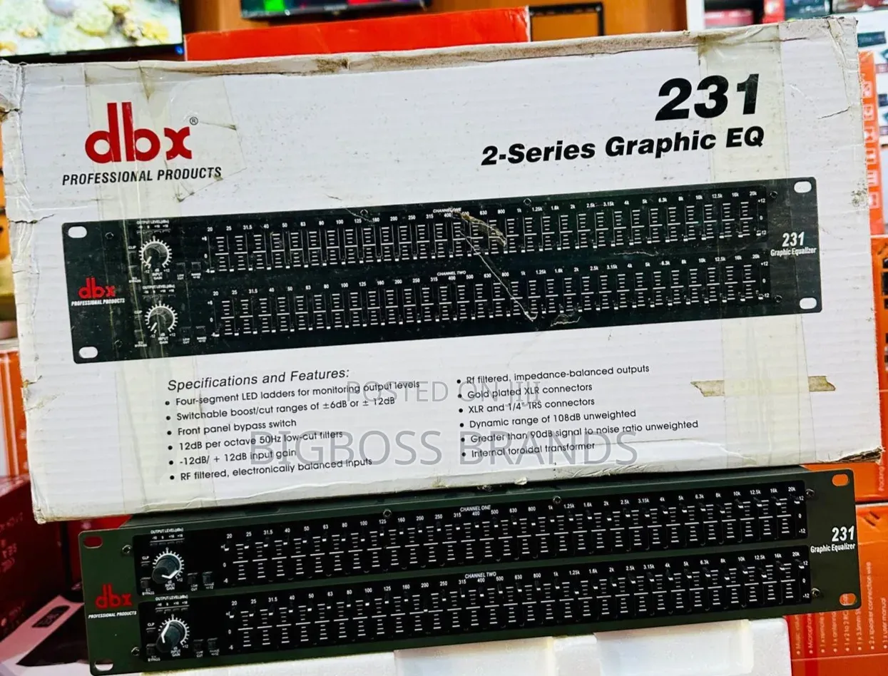 DBX EQUILAIZER 231XL{Double} 2 Series Graphics EQ