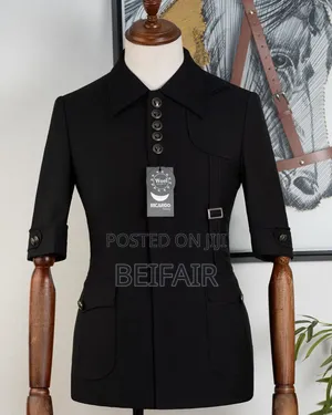 New Black Kaunda Mikono Mifupi