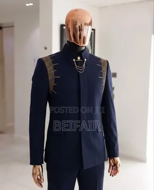 Dark Blue Stylish Suit