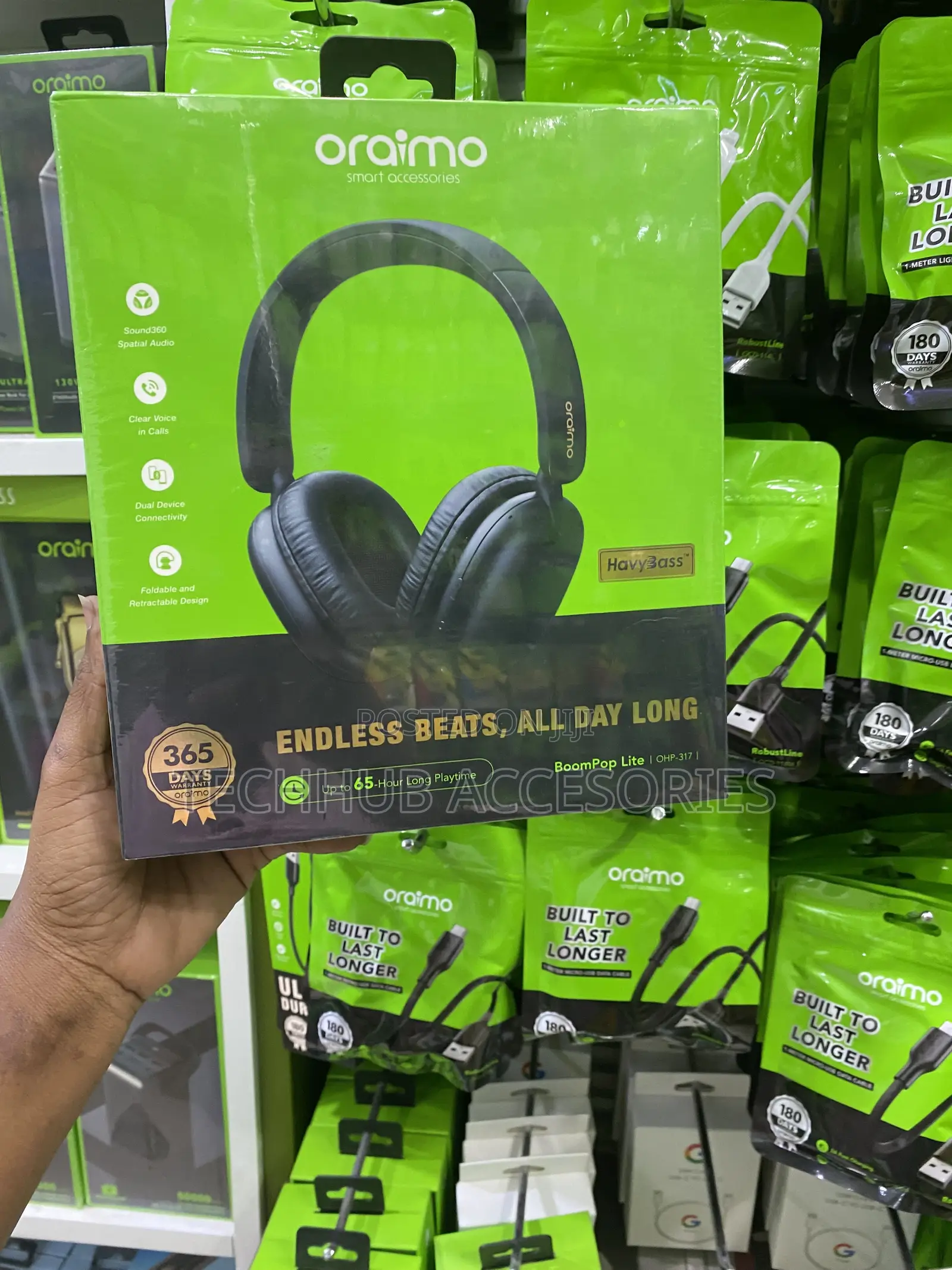 Oraimo BoomPop Lite Headphones