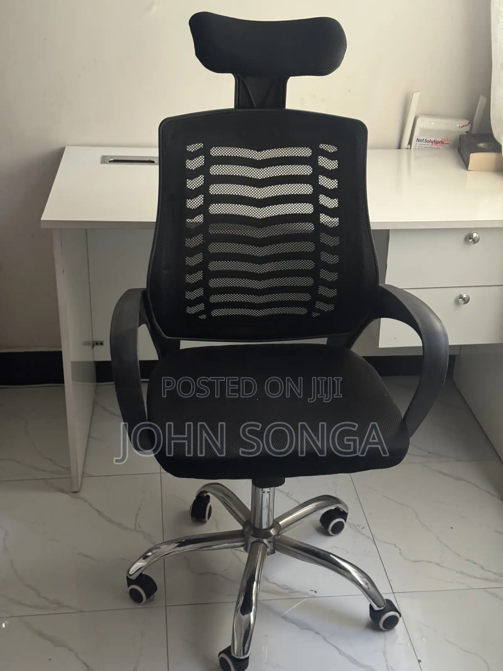 Meza + Kiti (Chair 120cm + Head Rest Chair)