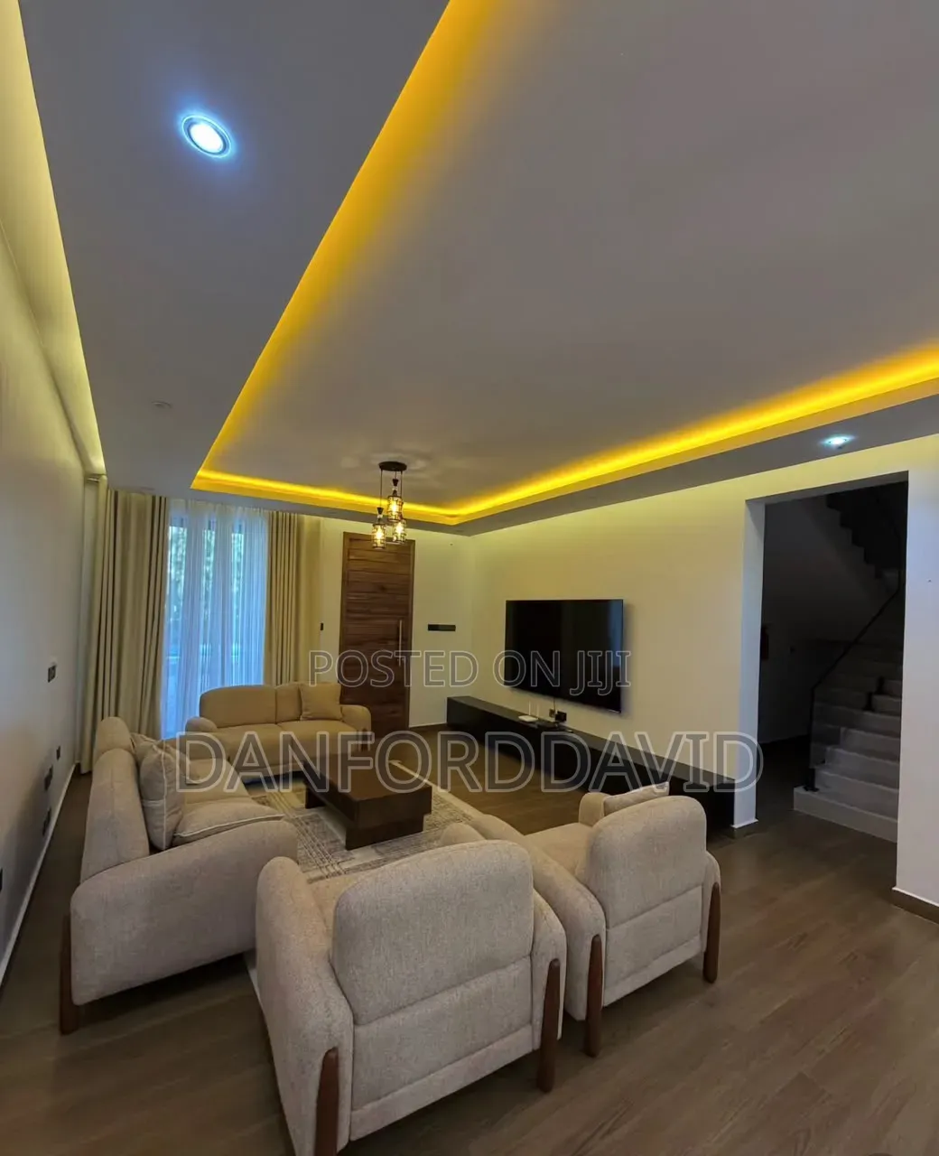 Furnished 5bdrm House in Kahwa Real Estate, Masaki for rent