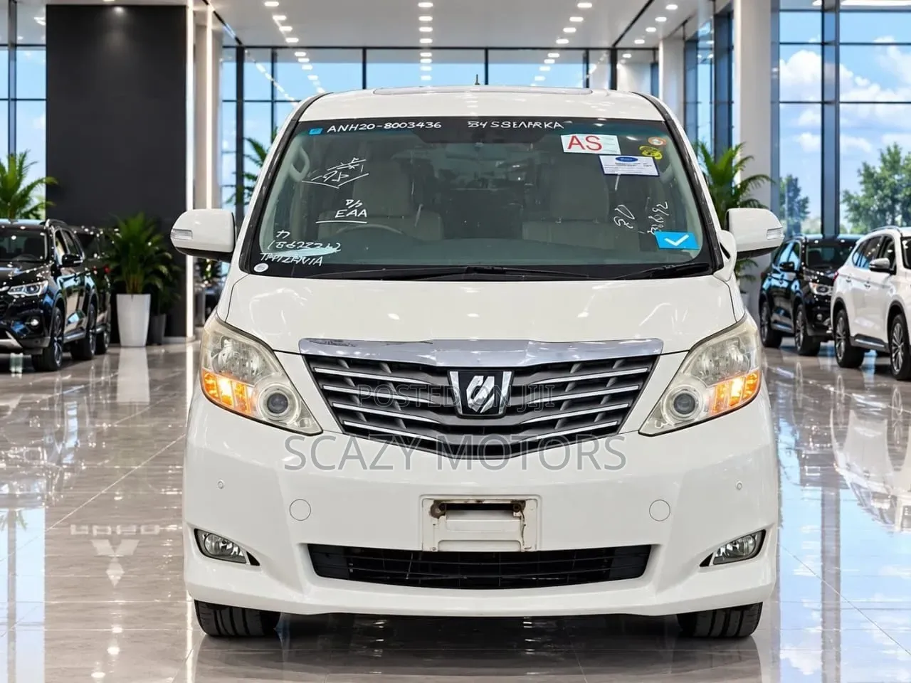 Toyota Alphard 2008 White