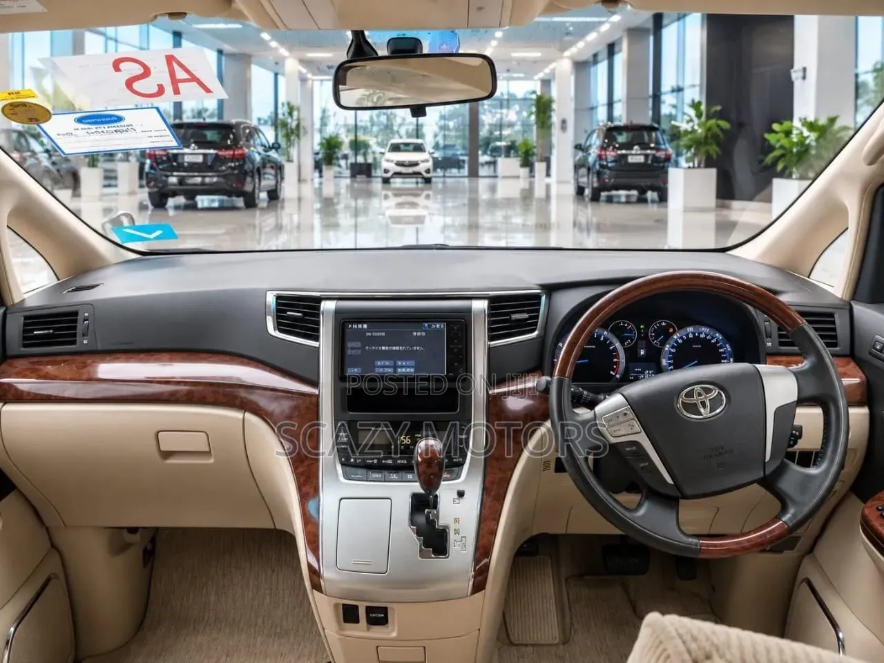 Toyota Alphard 2008 White