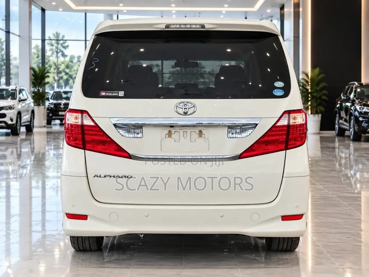 Toyota Alphard 2008 White