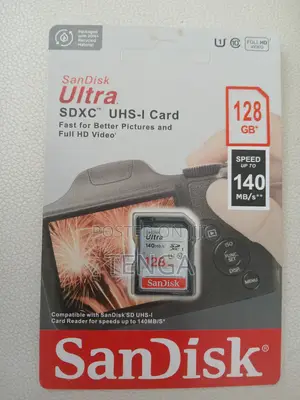 SanDisk Ultra 128GB U1 Memory Card