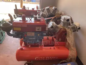 Diesel Air Compressor With Tank – Complete 4 Pistons