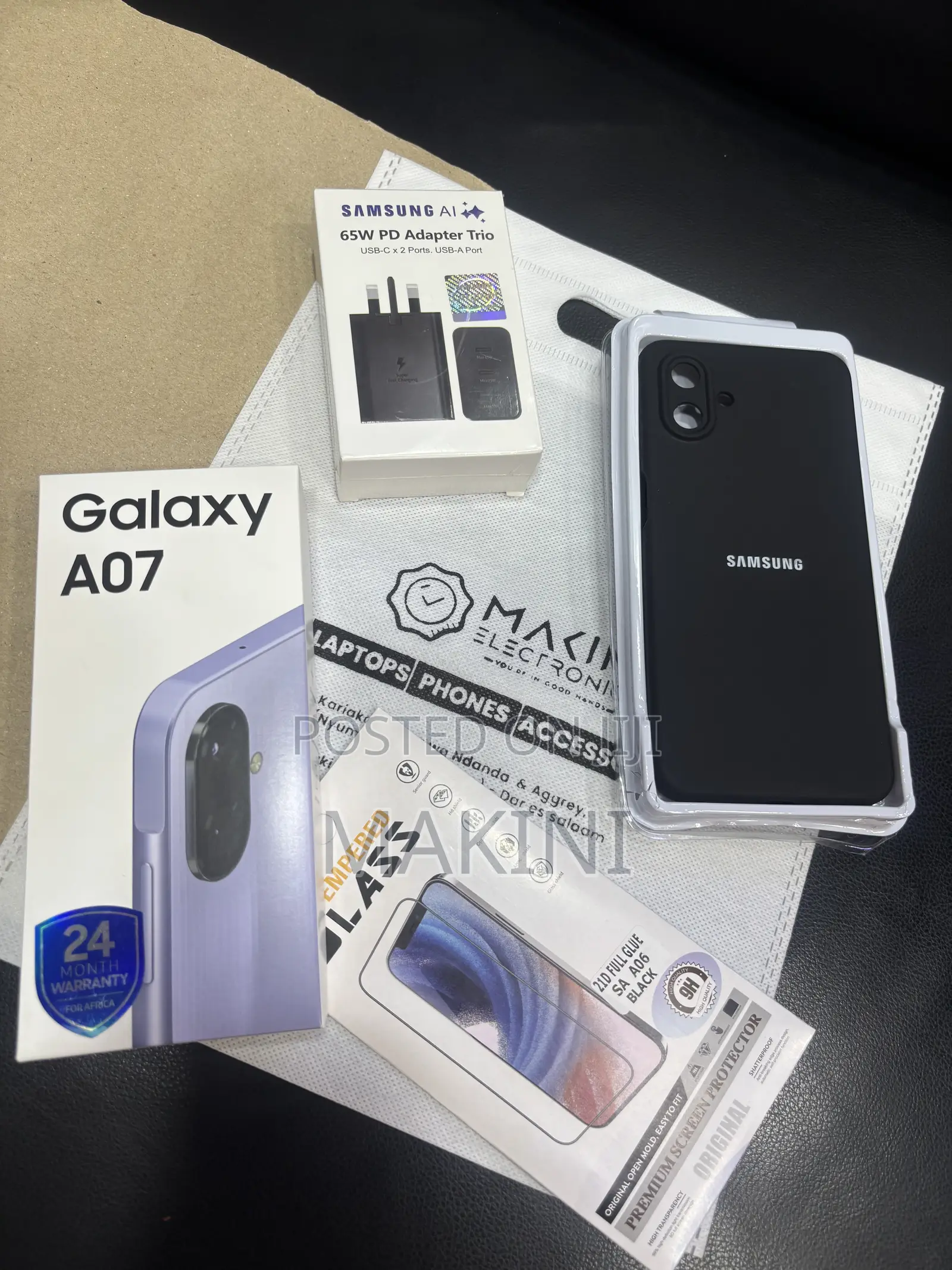 New Samsung Galaxy A07 5G 128 GB Blue