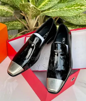 Men's Loafers Material Leather Brand Prada