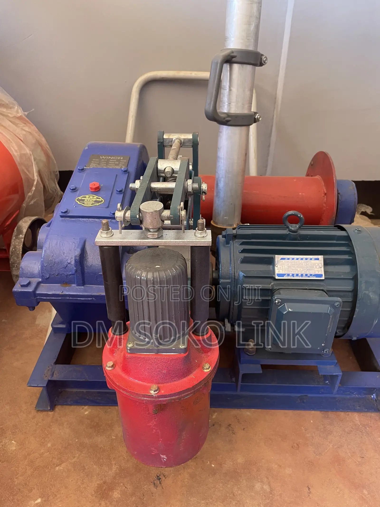 Electric Industrial Winch 1 Tun