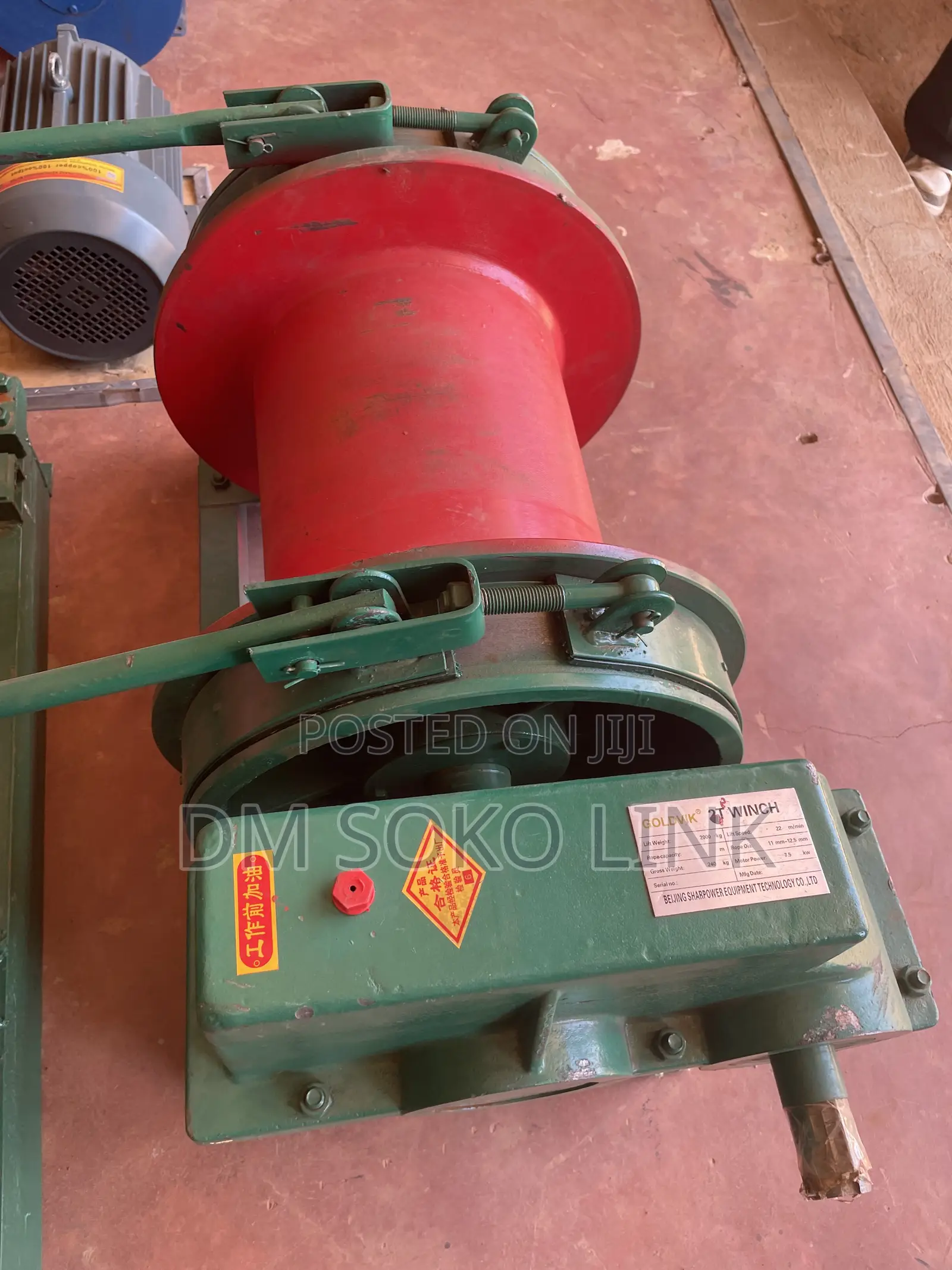 Diesel Winch 2 Tons