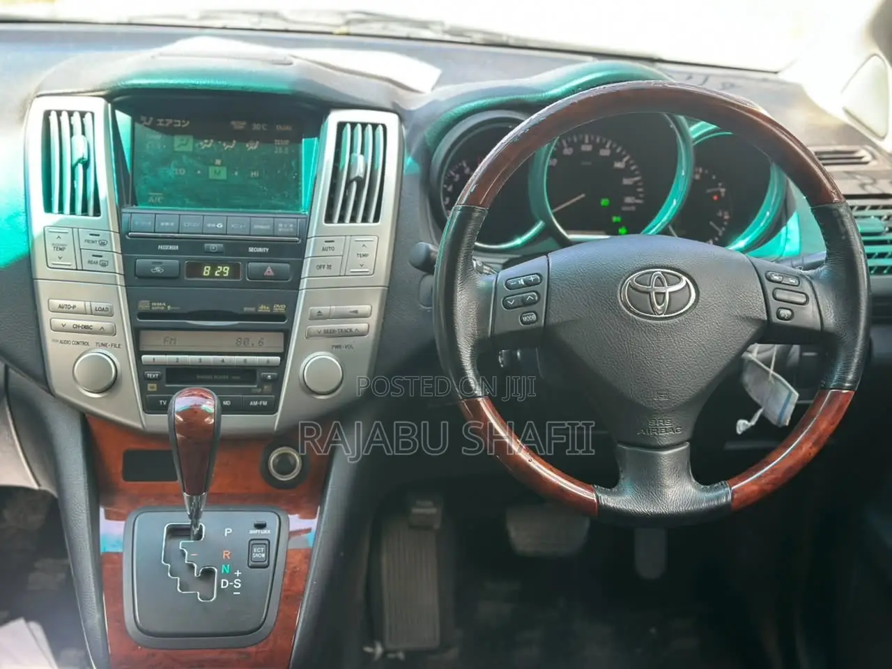 Toyota Harrier 2.4 2008 Black