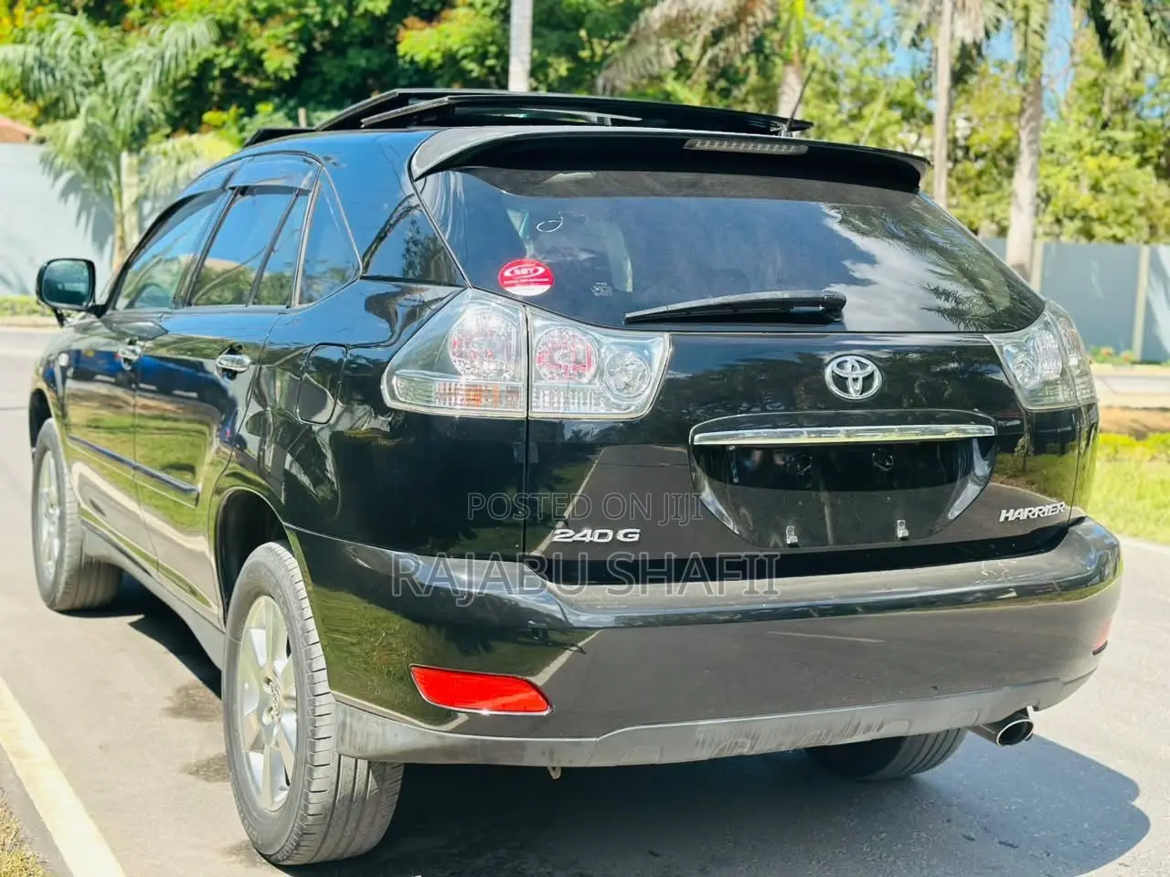 Toyota Harrier 2.4 2008 Black