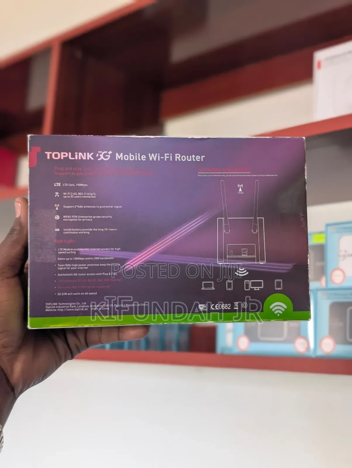TOPLINK 4g/5g Mobile WiFi Router – Internet Popote!