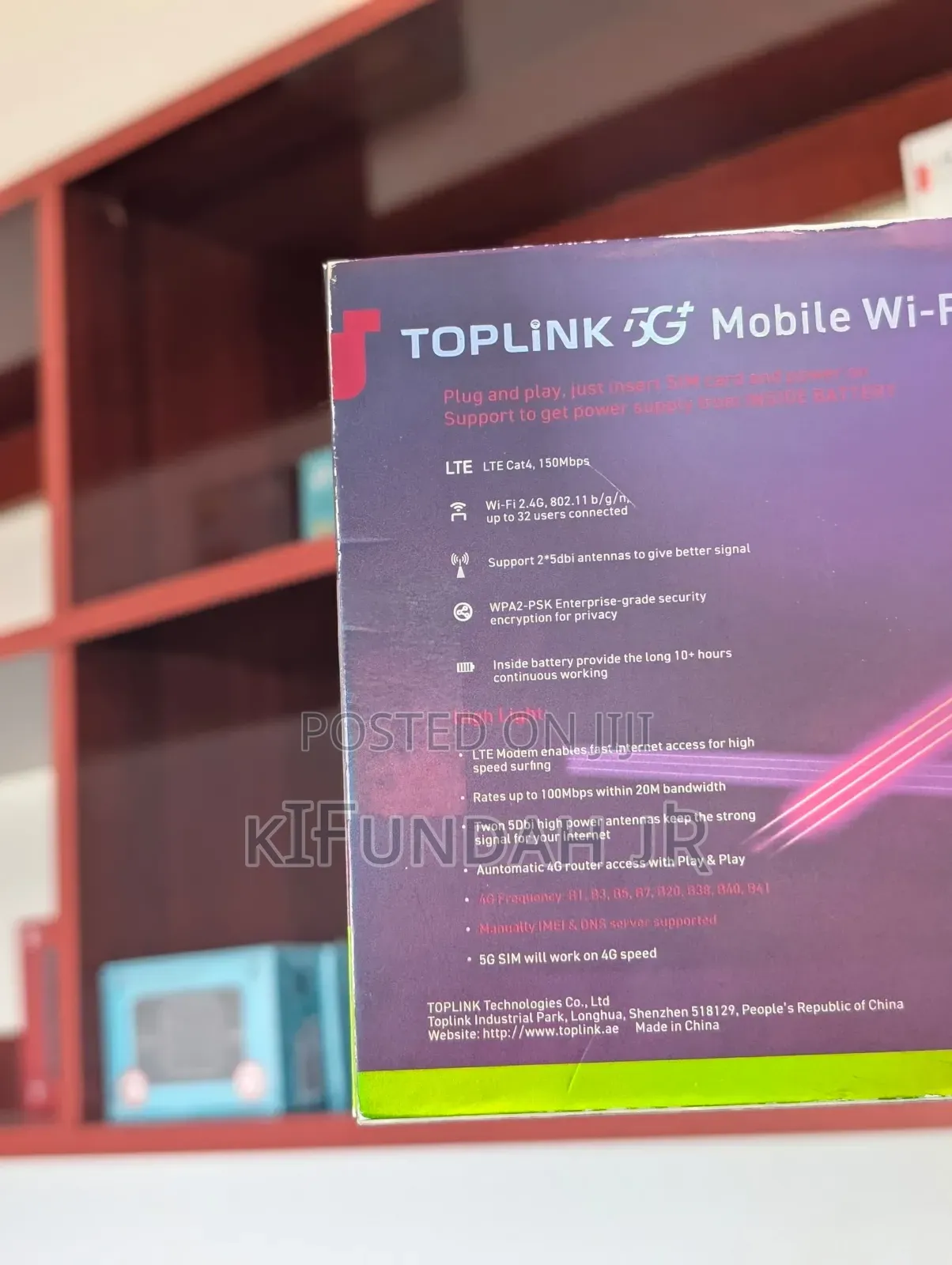 TOPLINK 4g/5g Mobile WiFi Router – Internet Popote!