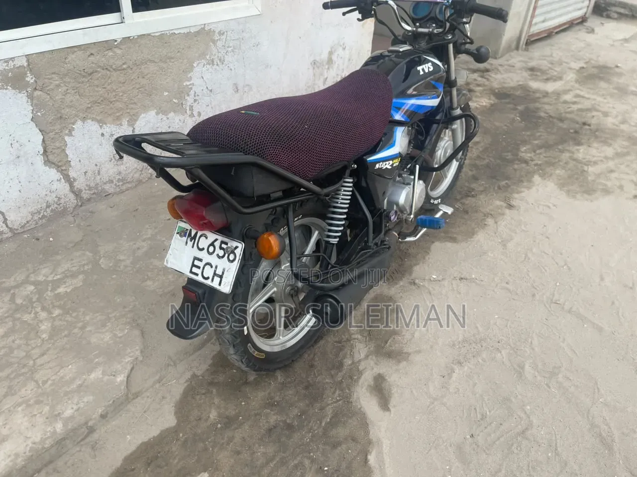 TVS HLX 125 2025 Black