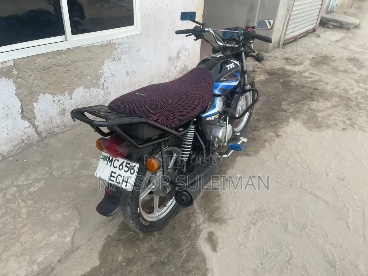 TVS HLX 125 2025 Black