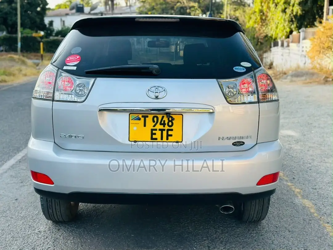 Toyota Harrier 2008 Silver