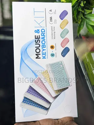 Mouse Keyboard Kit
Bluetooth + Rechargeable