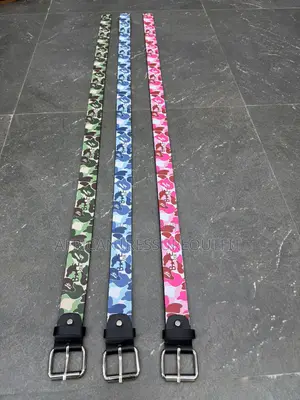 SATOSHI NAKAMOTO Vibrant Inspired Fashion Belts
