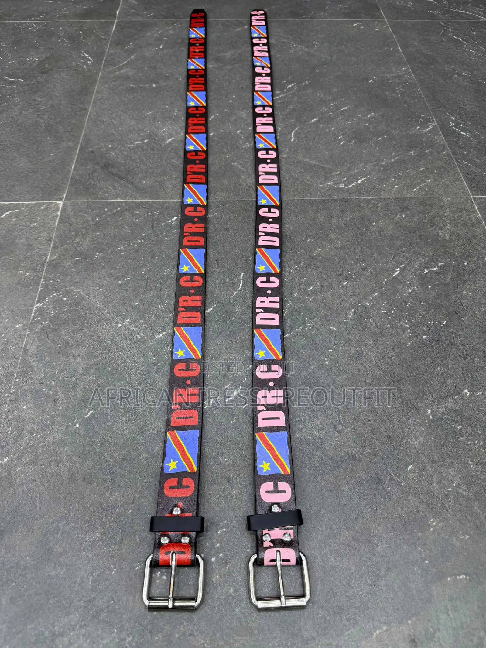 SATOSHI NAKAMOTO Vibrant Inspired Fashion Belts
