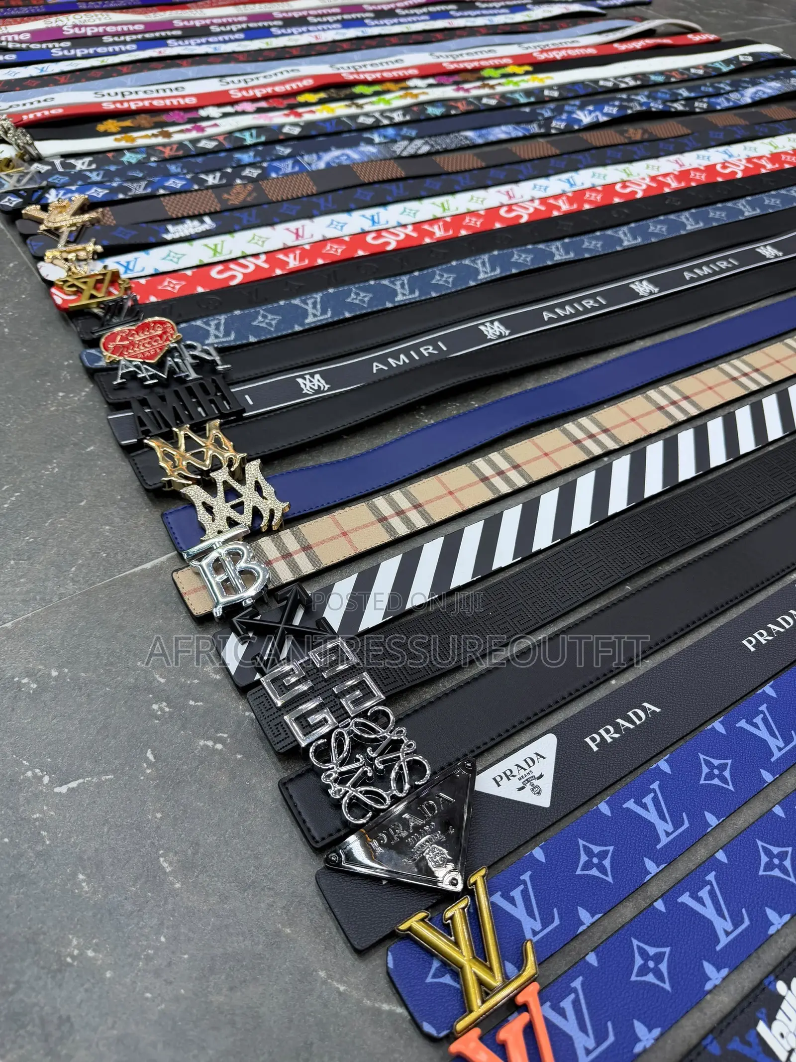SATOSHI NAKAMOTO Vibrant Inspired Fashion Belts