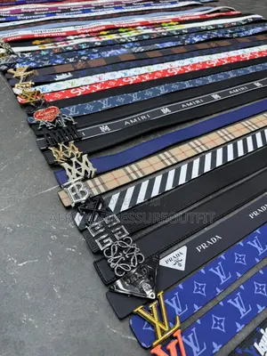 SATOSHI NAKAMOTO Vibrant Inspired Fashion Belts