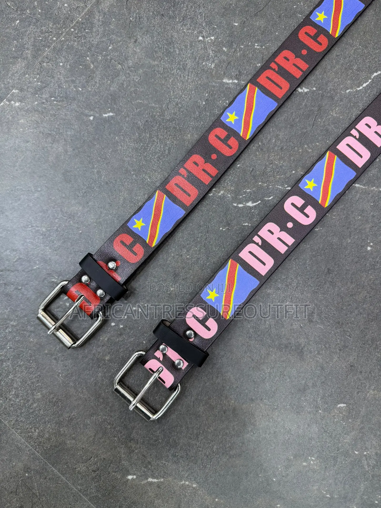 SATOSHI NAKAMOTO Vibrant Inspired Fashion Belts