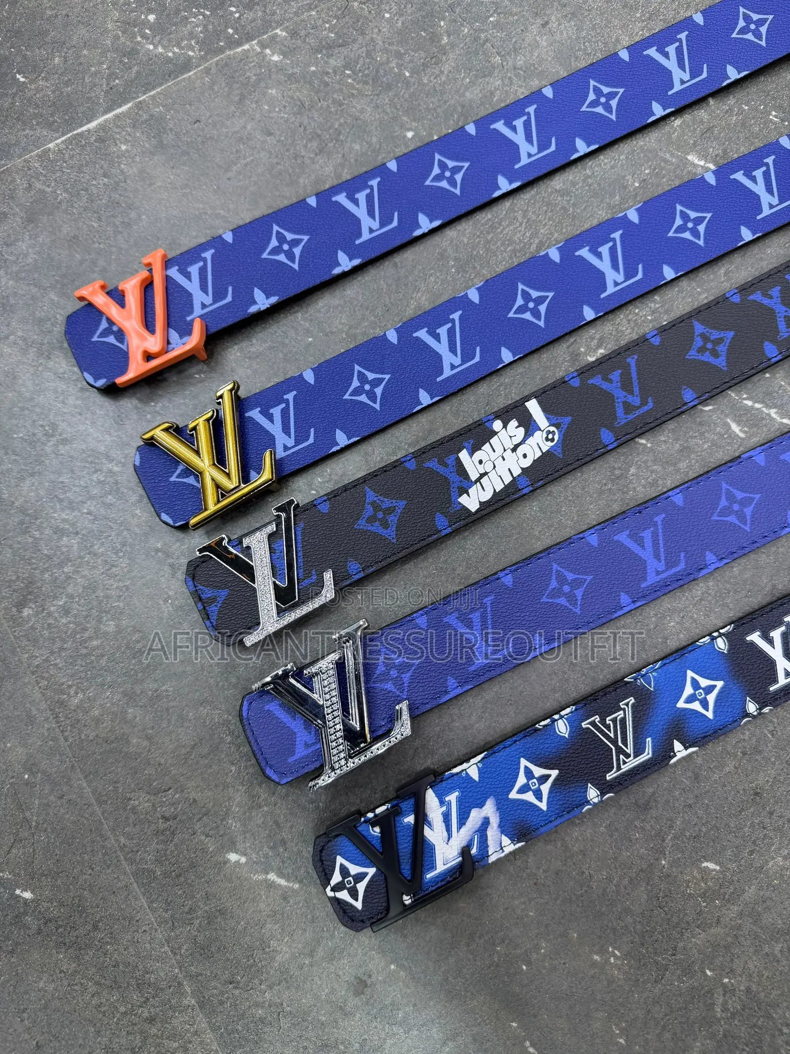 SATOSHI NAKAMOTO Vibrant Inspired Fashion Belts