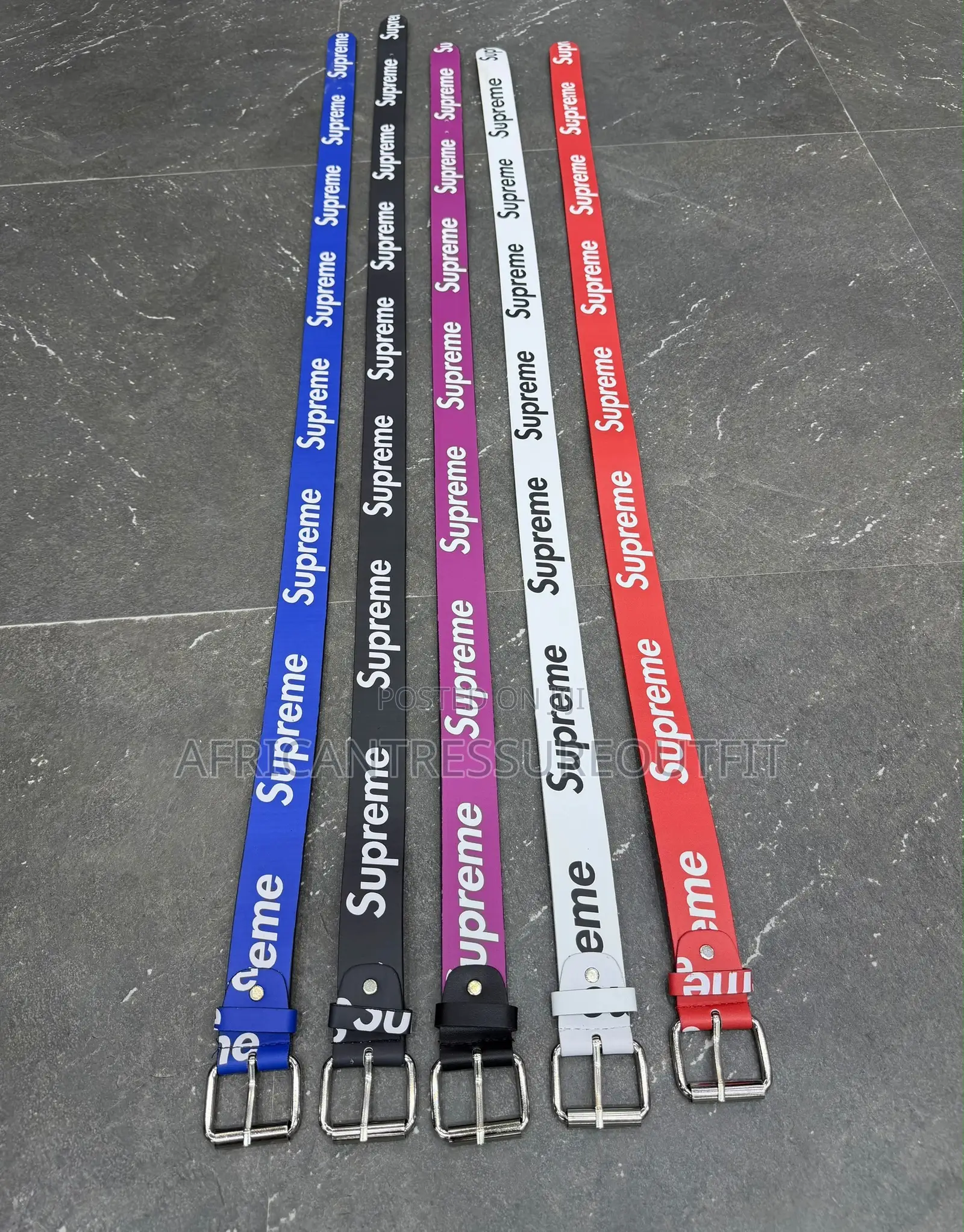 SATOSHI NAKAMOTO Vibrant Inspired Fashion Belts