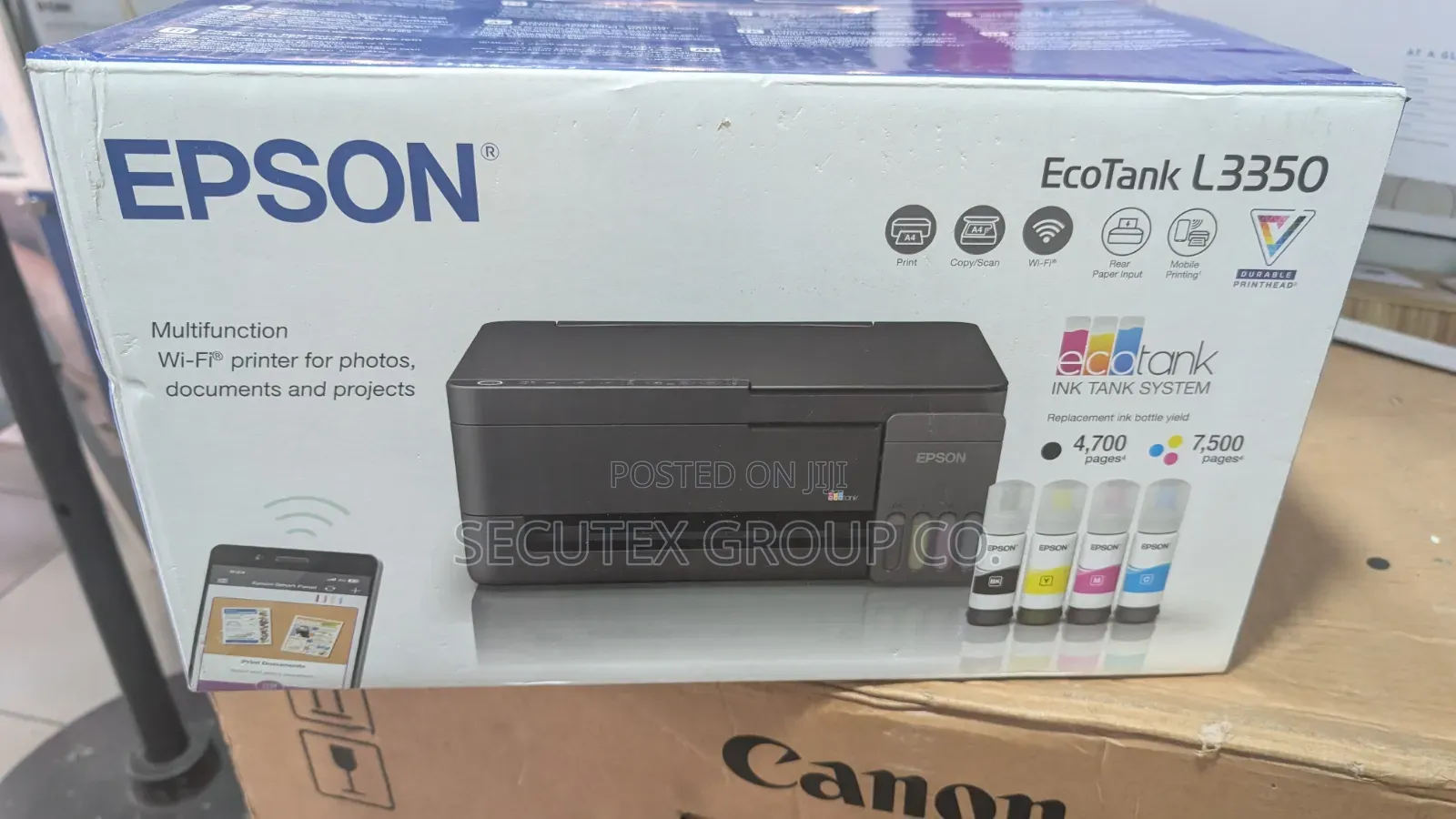 Epson EcoTank L3350 WiFi All-in-One Printer – Print, Scan Copy