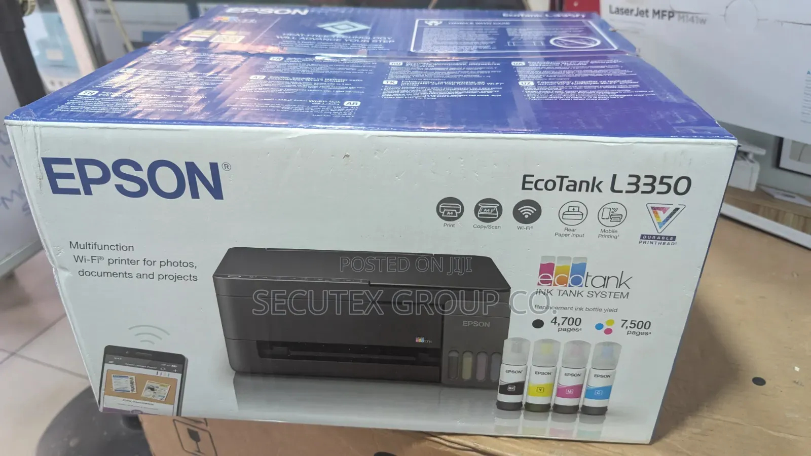 Epson EcoTank L3350 WiFi All-in-One Printer – Print, Scan Copy