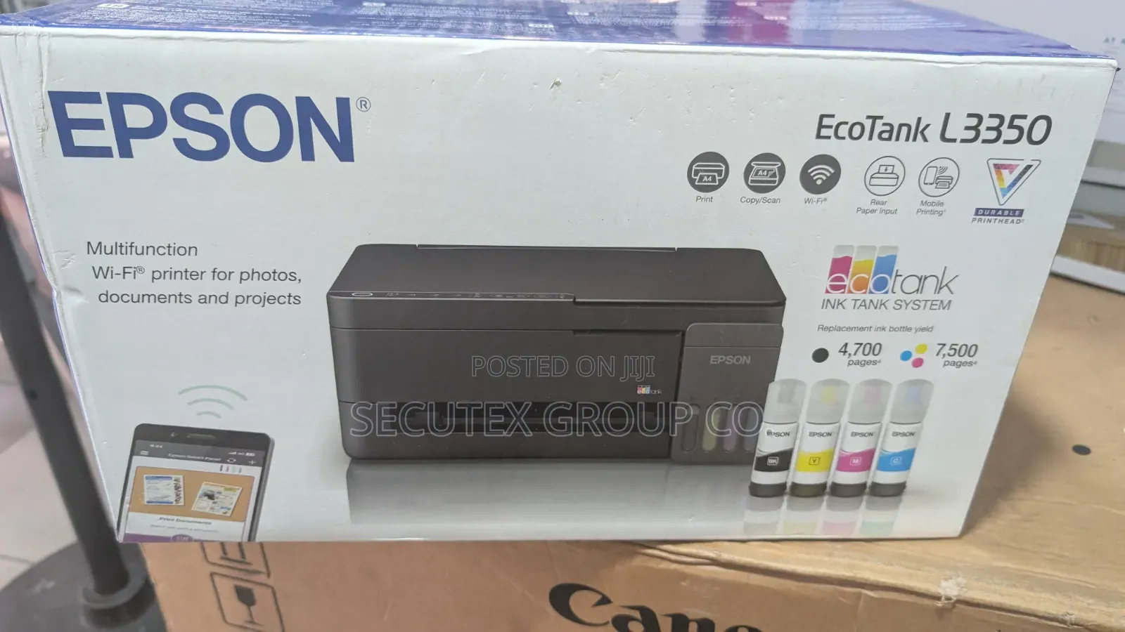 Epson EcoTank L3350 WiFi All-in-One Printer – Print, Scan Copy
